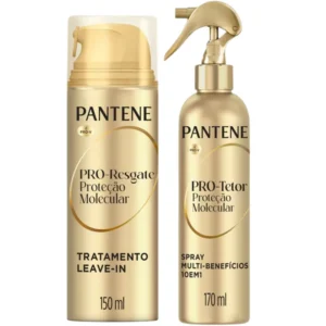 Kit Pantene Complex Pro-Resgate e Pro-Tetor Leave-in e Spray
